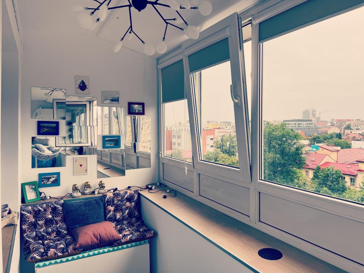 Appartamento City View Studio In The Heart Of Bucarest Esterno foto
